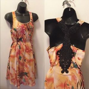 Sundress with Lace Racerback by I.C.U.